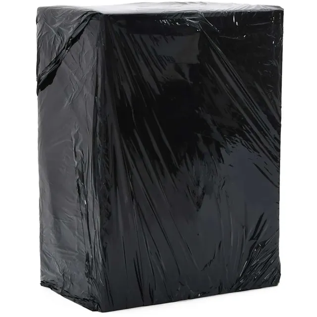 vidaXL Stretchfilm 2 st 17 μm 50 cm x 150 m zwart