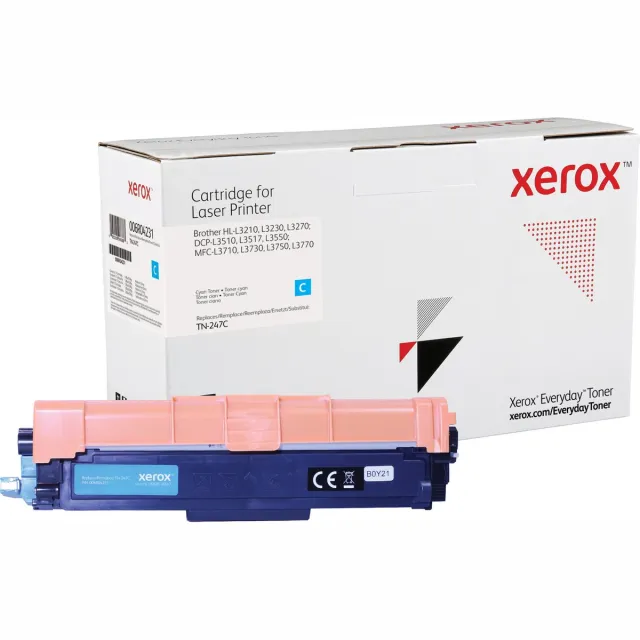 Xerox XERXO Everyday Cyaan Toner 006R04231 compatibel met Brother TN-247C