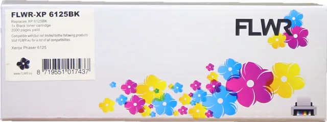 FLWR Toner / Phaser 6125 / Zwart - Geschikt voor Xerox