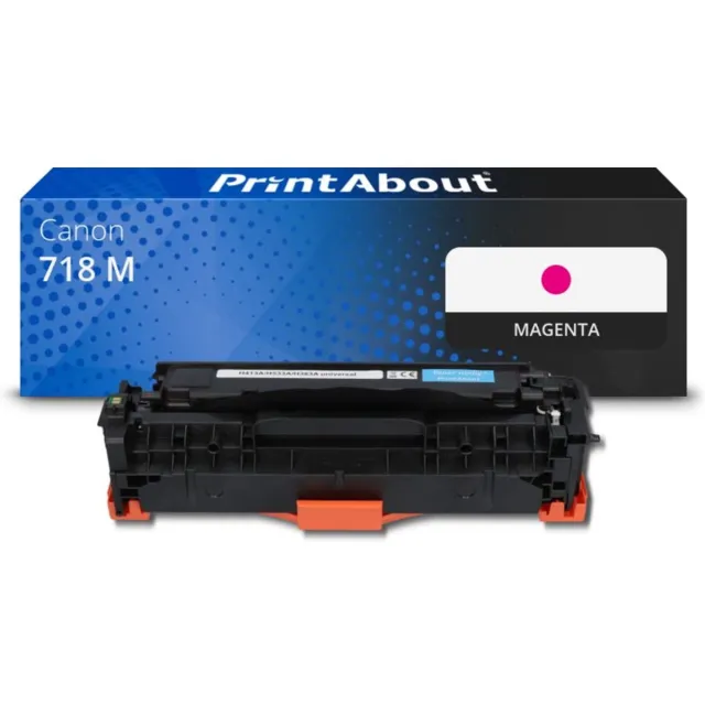 PrintAbout Alternatief voor de Canon 718 M / magenta