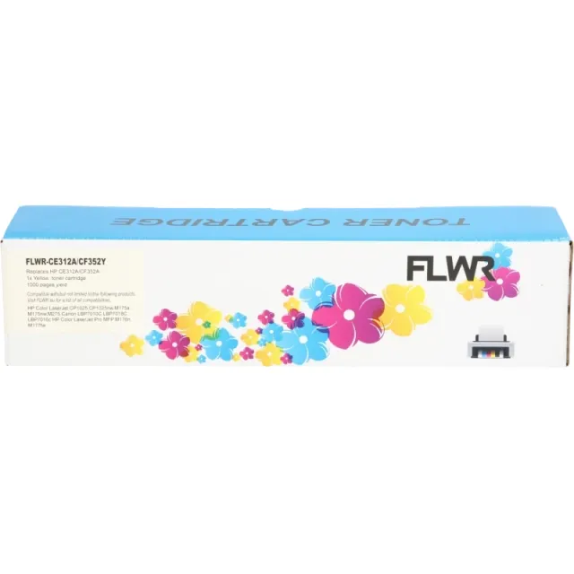 FLWR HP 126A geel (Huismerk (compatible))