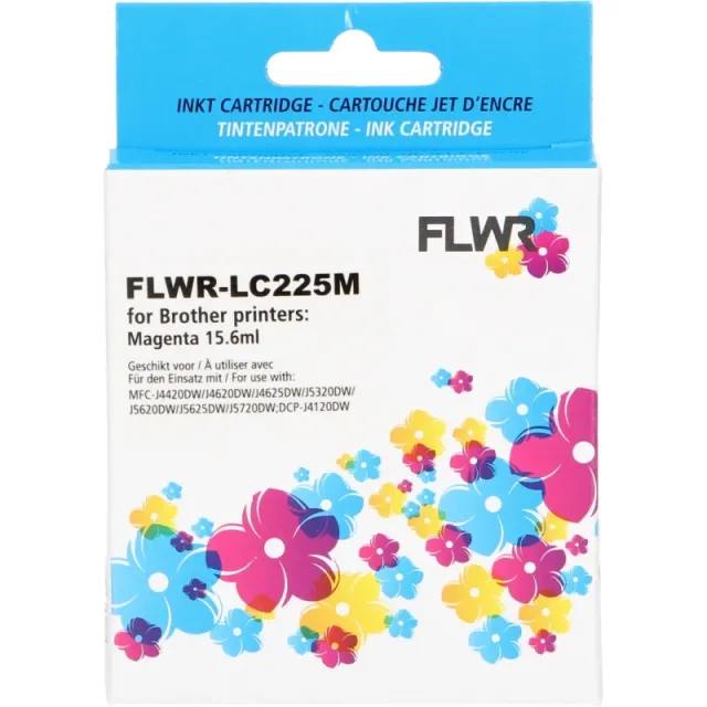 FLWR Brother LC-225XLM magenta (Compatible XXL)