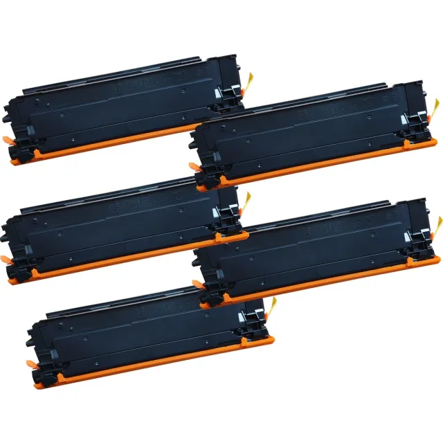 KATRIZ huismerk voor 2x CF360A (508A) Zwart + CF361A (508A) Cyaan + CF362A (508A) Geel + CF363A (508A) Magenta | Color LaserJet Enterprise M552dn/M553dn/M553n/M553x/M577c/M577dn/M577f | 5 stuks zwart, zwart, cyaan, magenta, geel