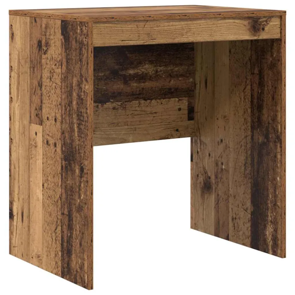 vidaXL Bureau Oudhout 70 x 50 x 76 cm bruin, foto 3
