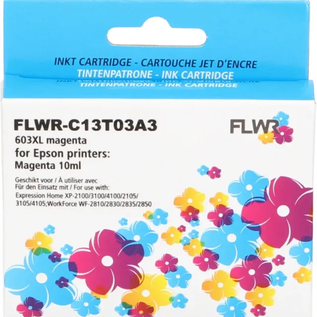 FLWR Epson 603XL magenta (Huismerk (compatible))