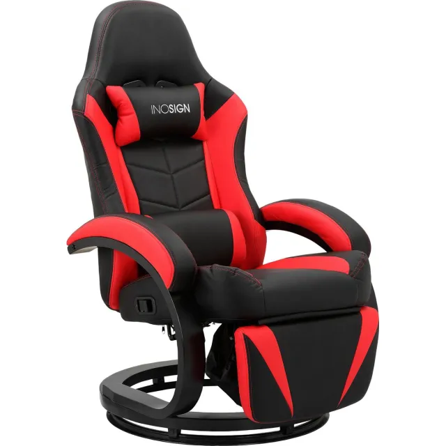 Notio Living Jerome-Gamer-Relaxfauteuil - Handmatig Zwart