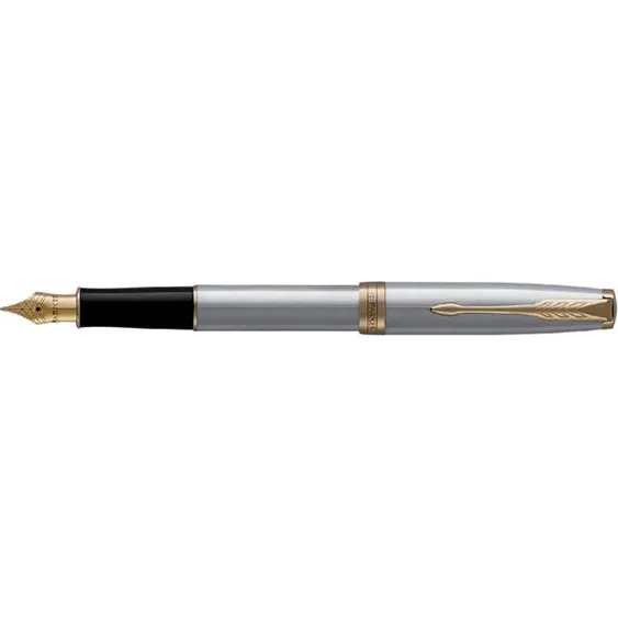 Parker Vulpen Parker Sonnet stainless steel GT medium
