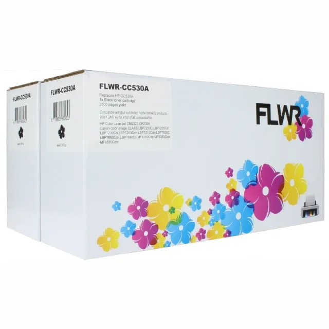 FLWR HP 304AD 2 pack zwart (Huismerk (compatible))