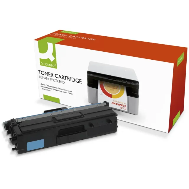 Q-Connect toner cyaan 4000 pagina's voor Brother - OEM TN-423C