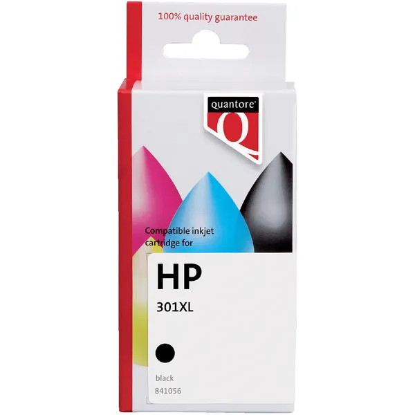 Quantore Inktcartridge Quantore alternatief tbv HP CH563EE 301XL zwart