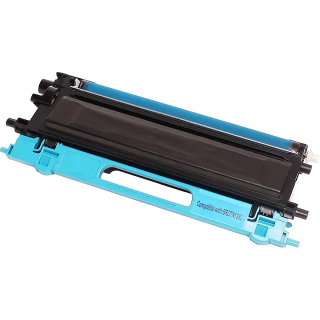 ABC huismerk toner geschikt voor Brother TN-135C cyan voor DCP-9040CN DCP-9042CDN DCP-9042CN DCP9045CDN DCP9045CN HL4040CDNLT HL4040CN HL4050CDN HL4050CDNLT HL4070CDW MFC9440CDW MFC9440CN MFC9445CDN MFC9450