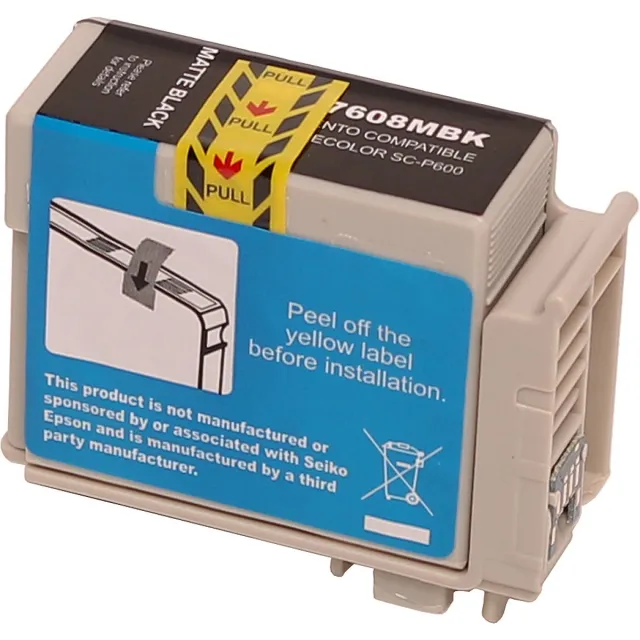 ABC huismerk inkt cartridge geschikt voor Epson T7608 mat zwart voor Surecolor SC-P600