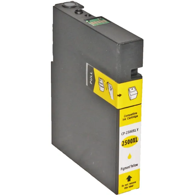 ABC huismerk inkt cartridge geschikt voor Canon PGI-2500XL magenta voor Canon Maxify iB-4050 iB-4150 MB-5050 MB-5150 MB-5155 MB-5350 MB-5450 MB-5455 Geel