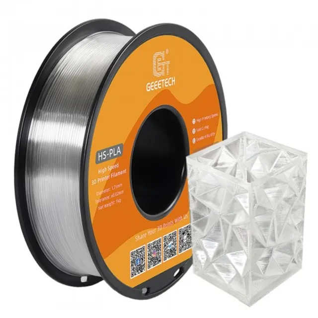 Geeetech PLA HS Transparant (1.75mm - 1kg)