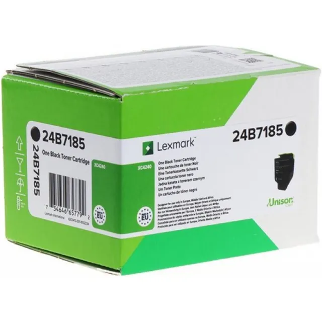 Lexmark Print Cartridge 24B7185 For XC4240 black Zwart