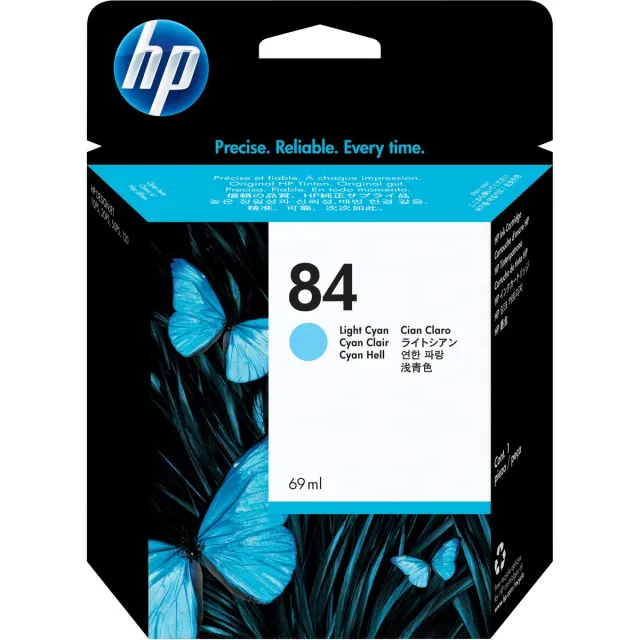 HP 84 - Inktcartridge / Licht Cyaan
