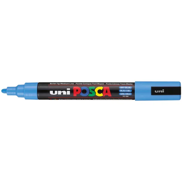 Posca Uni POSCA paintmarker PC-5M, 1,8 - 2,5 mm, hemelsblauw