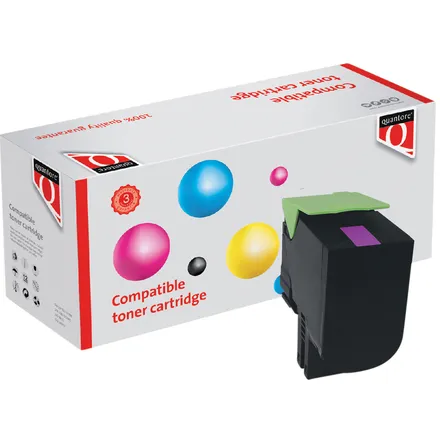 Quantore Tonercartridge Quantore alternatief tbv Lexmark 71B0H30 rood