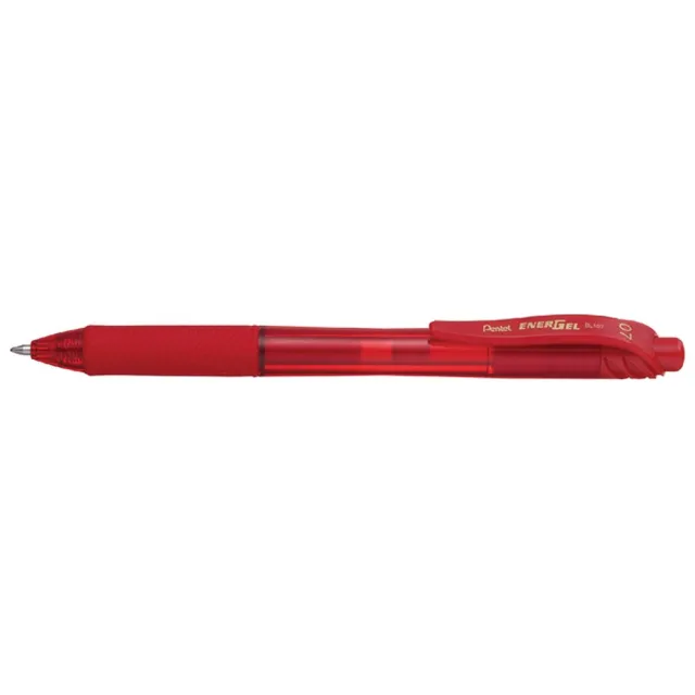 Gelschrijver Pentel BL107 Energel-X medium rood