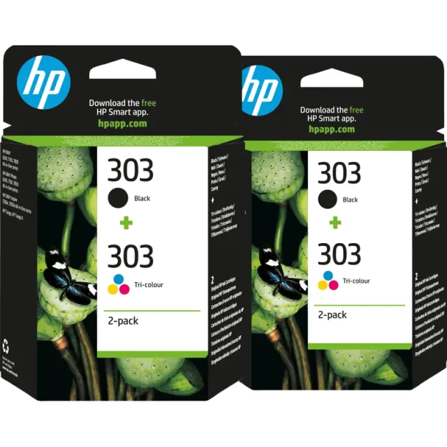 Hp 303 4-Kleuren Pack (2 stuks)