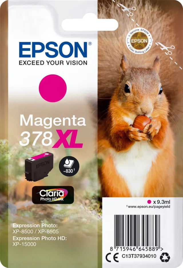 Epson Original Ink Cartridge Epson 378XL 9,3 ml Magenta