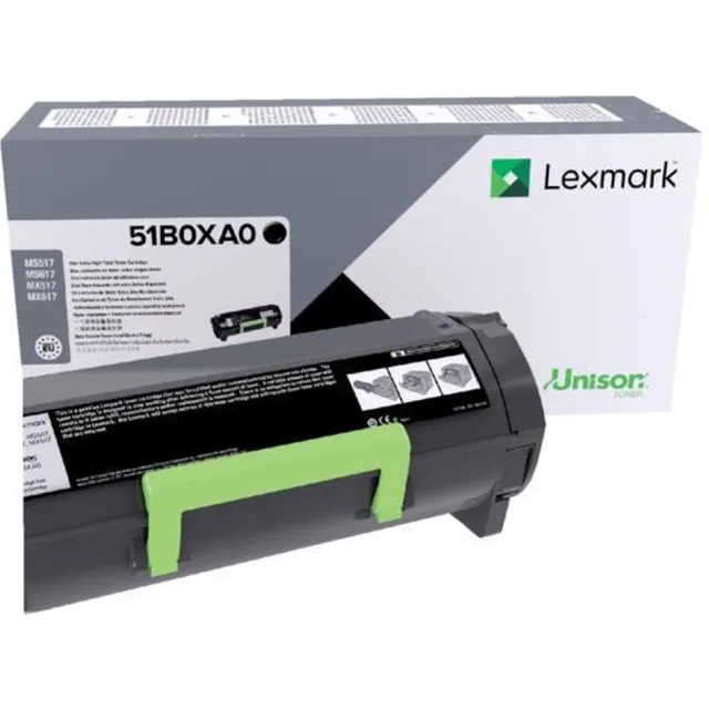 Lexmark Extra High Yield Toner Cartridge Zwart