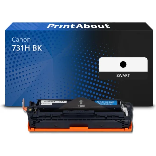 PrintAbout Alternatief voor de Canon 731H BK / zwart