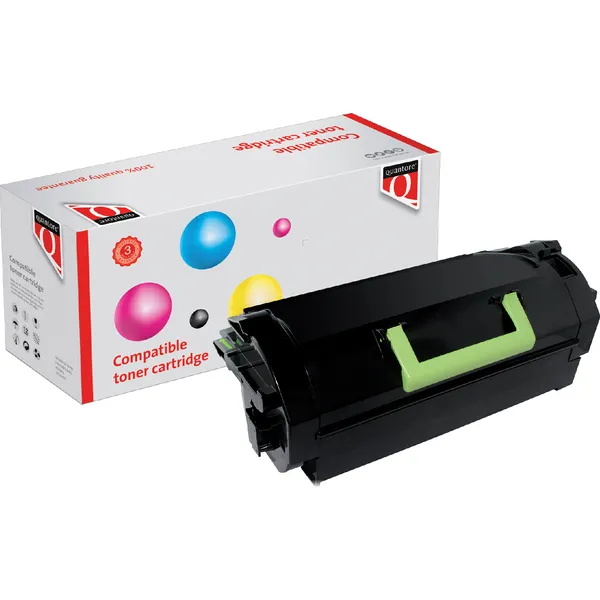 Quantore Tonercartridge Quantore alternatief tbv Lexmark 52D2000 zwart
