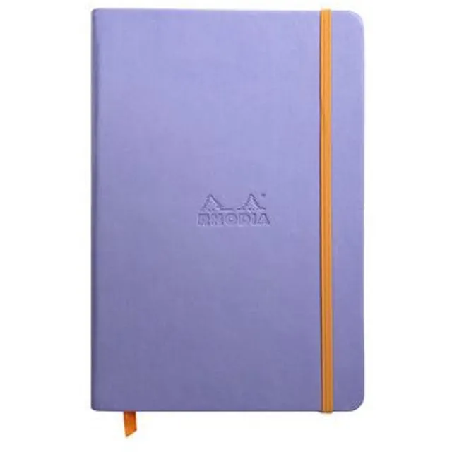 Rhodia 118749C schrijfblok & schrift A5 96 vel Paars