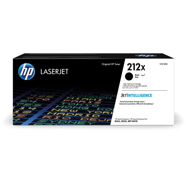 Hp toner 212X, 13.000 pagina's, OEM W2120X, zwart