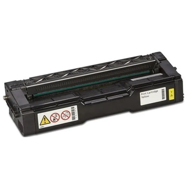 Inktkenners Toner geschikt voor Ricoh SPC250E (407542) | 1x Geel geschikt voor Ricoh Aficio SP C250 - C250dn - C250e - C250sf - C250SFW - C260DNW - C250SFNW - C261DNW - C261SFNW