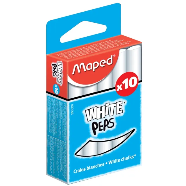 Maped krijt wit