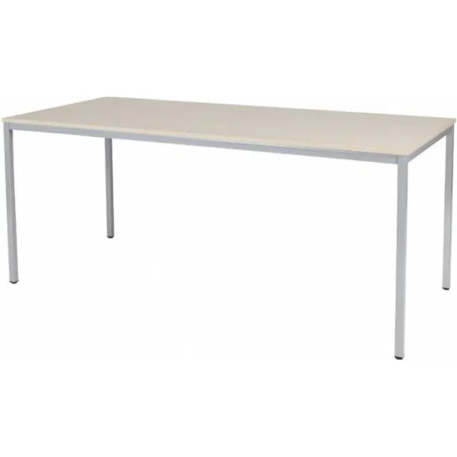Schaffenburg Bureautafel - Domino Basic 180x80 robson - alu frame Aluminium (RAL9006)/Robson Eiken