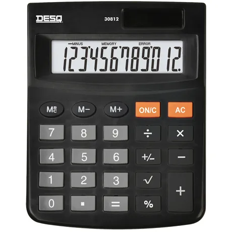 Desq Rekenmachine Desq Compact zwart