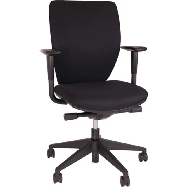 THORNS Bureaustoel model JULIET. Ergonomische bureaustoel. Zwart