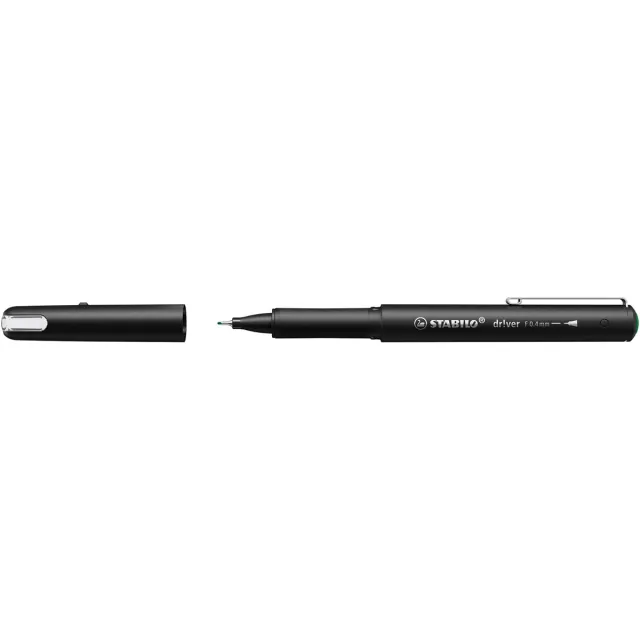 Stabilo dr!ver fineliner, fijne punt, groen