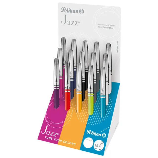 Pelikan Balpen Pelikan Jazz Classic K35CD-15 medium assorti