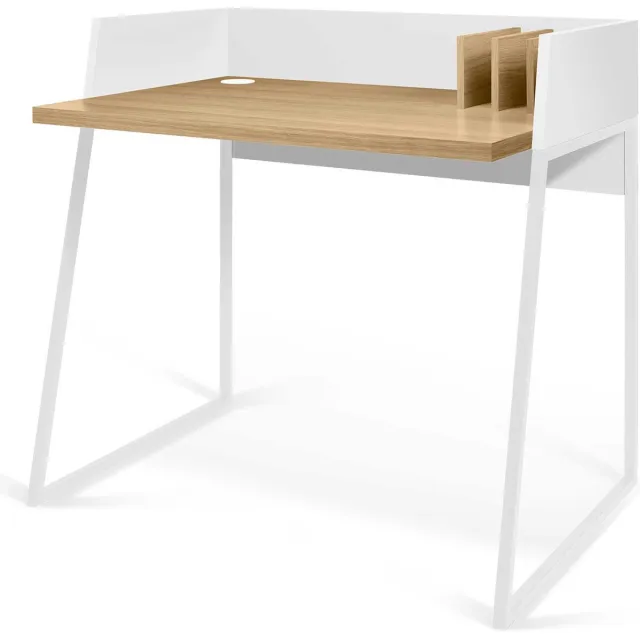 TemaHome Bureau - 90 cm - Wit Beige, Wit