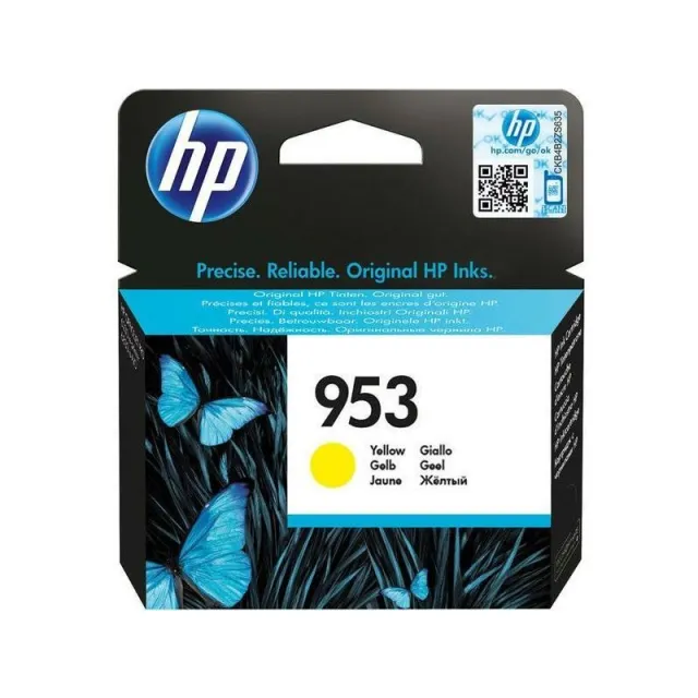 Hp 953 (F6U14AE) Inktcartridge Geel