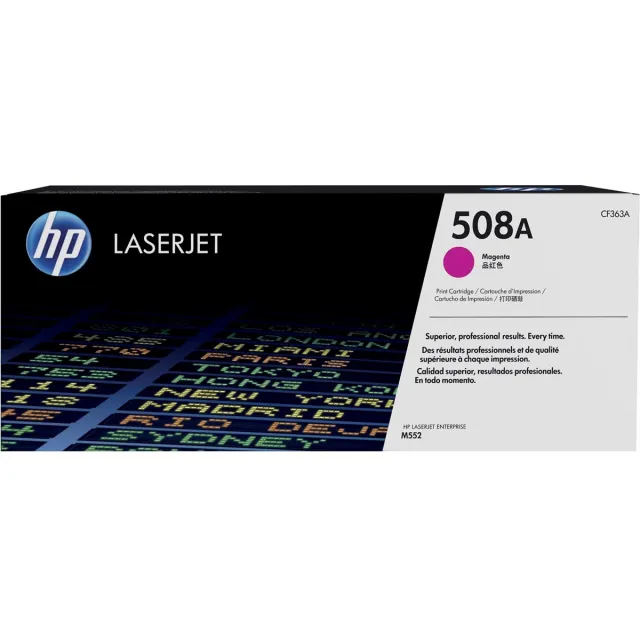 Hp toner 508A, 5 000 pagina's, OEM CF363A, magenta