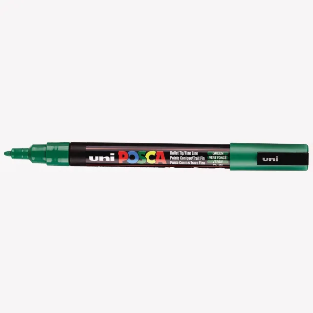 Uni POSCA paintmarker PC-3M, 1,5 mm, donkergroen