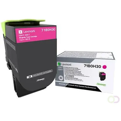 Lexmark 71B0H30 tonercartridge Origineel Magenta 1 stuk(s)