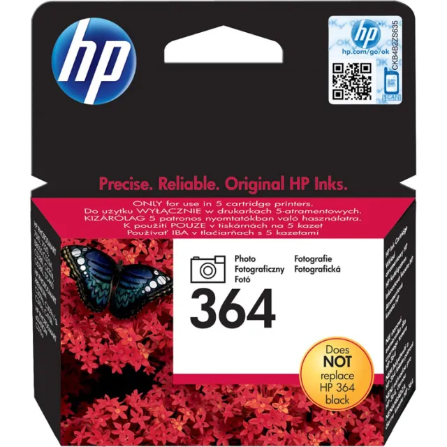 HP 364 fotoinktcartridge