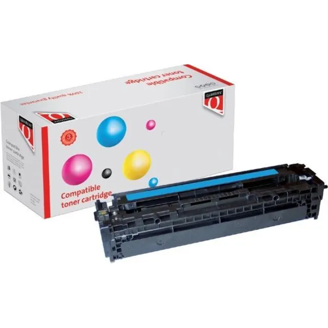 Quantore toner cartridge HP 125A (CB541A) cyaan False