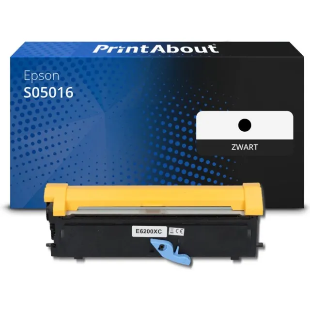 PrintAbout Huismerk Epson S05016 (C13S050166) Toner Zwart