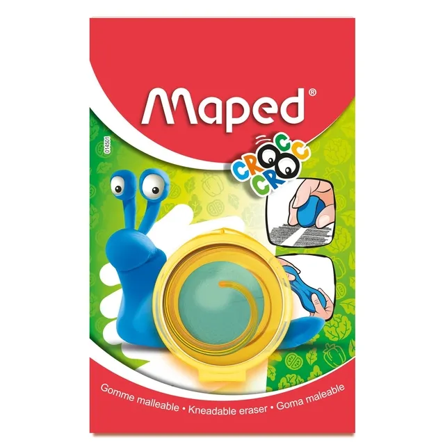 Maped Kneedgum Maped Croc Croc blister à 1 stuk blauw