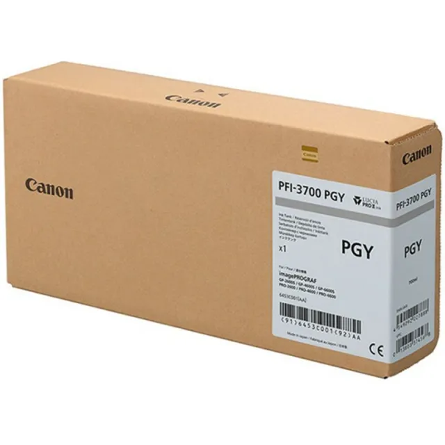 Canon PFI-3700PGY Inktcartridge Foto-grijs Extra hoge capaciteit Foto grijs