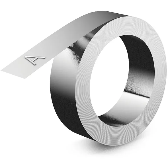 Dymo Reliëftape Dymo embossing zelfklevend aluminium 12mm zilver