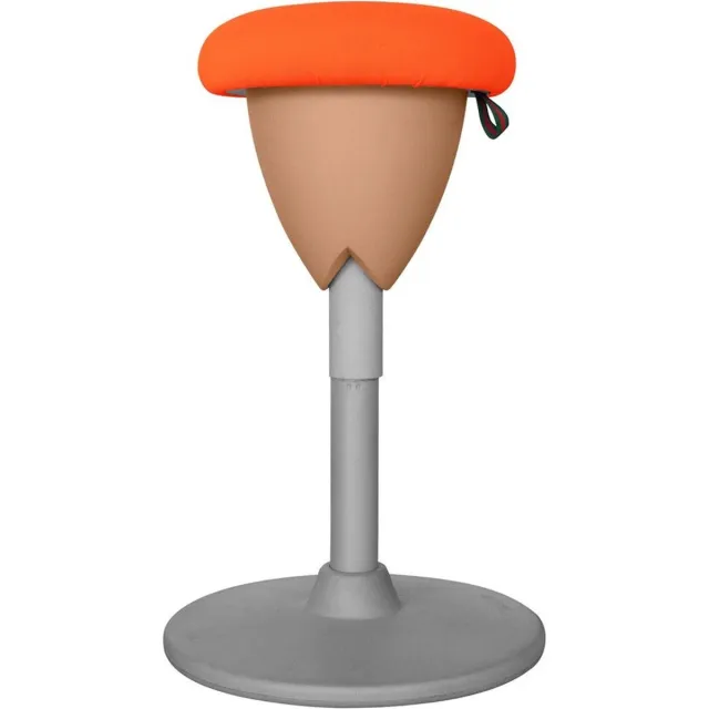 Euroseats Ergonomische zit-sta kruk / wiebelkruk Pisa - Oranje