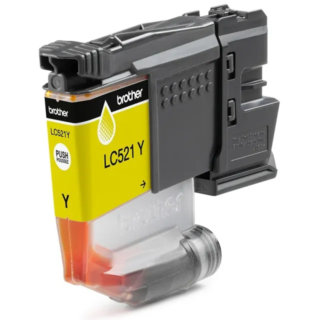Brother LC-521Y inktcartridge geel
